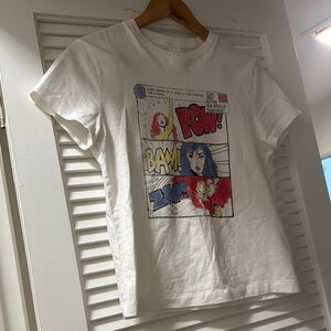 Redone Graphic Comic Print T-Shirt